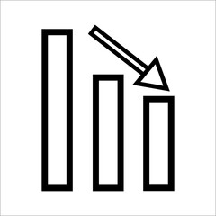 Business charts and graph icons. Business infographic icon. Statistics and data, graph diagrams