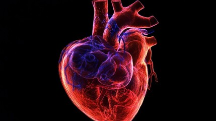 Induced pluripotent stem cells research heart analysis gigapixelhqscale visualization scientific environment detailed view