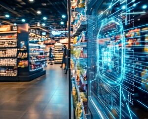 Leveraging edge computing for operational efficiency in retail.