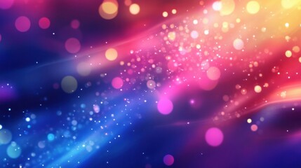 Obraz premium Holographic-inspired abstract background with fluid, shifting colors, metallic and futuristic.