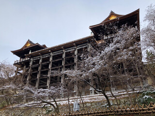 雪の清水寺