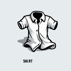 design logo character vector art illustration shirt