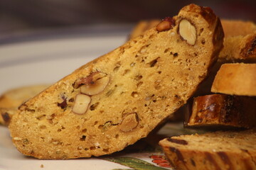 Traditional Moroccan Cookie known as Fekkas