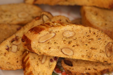 Traditional Moroccan Cookie known as Fekkas