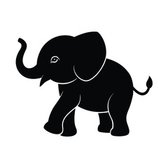 Obraz premium elephant vector illustration