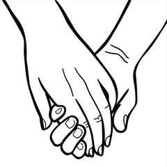 Obraz premium hands in the form of a heart