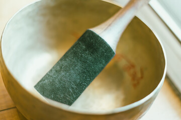 Tibetan singing copper bowl