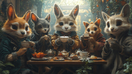  Whimsical Woodland Tea Party: A Charming Gathering of Forest Friends