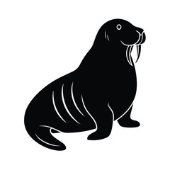 Fototapeta premium vector illustration of seal