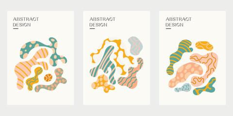 Minimalist poster template design with abstract shape. Template design for exhibition, poster, banner, festival poster, cover, background and media design.