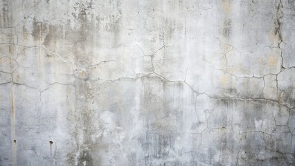 Obraz premium Cracked Gray Wall Texture for Background or Surface Design
