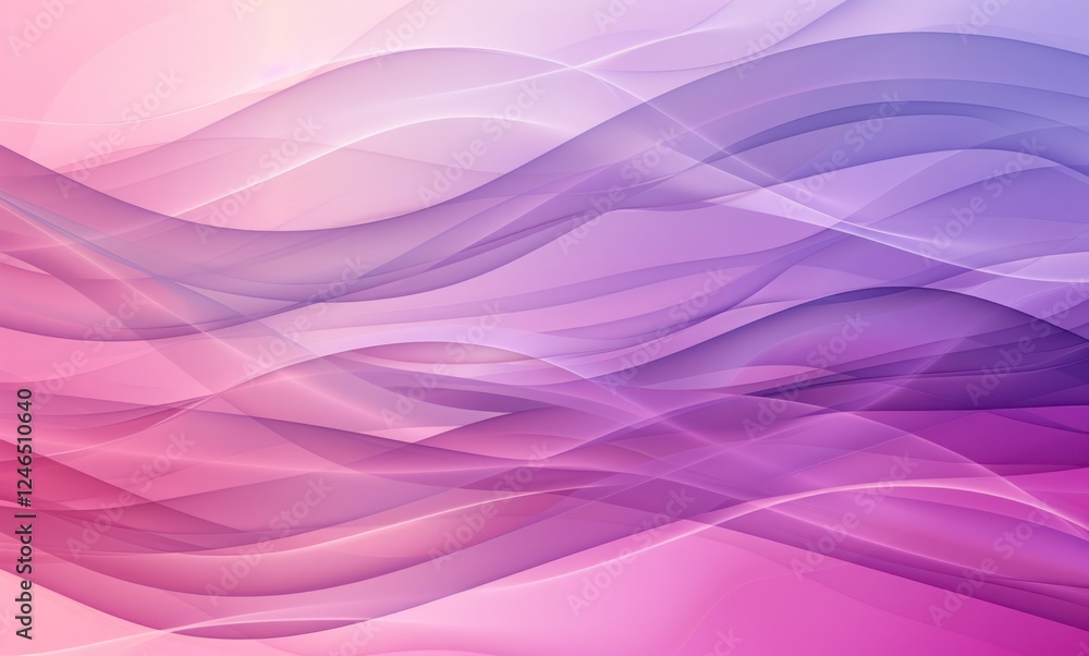 Poster abstract colorful minimalistic geometric background for design with smooth waves and color transitio