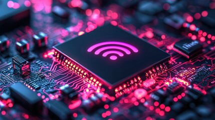 Wireless Network Chip Integrated Circuit Board Technology