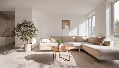 modern living room with fireplace