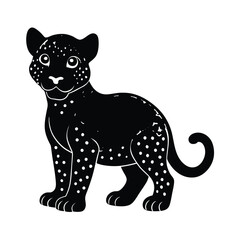 Obraz premium vector illustration of a cat