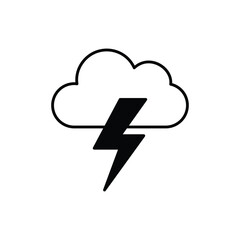 Stormy Weather vector icon