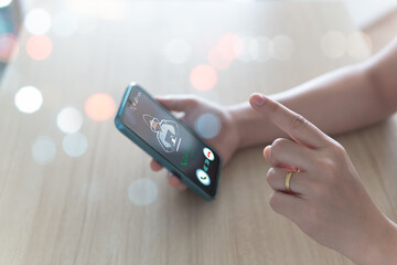 The concept of defraud, incoming calls from scammers or unknown persons, the dangers of living in the present, the call center gangs that cause damage from deception and induce loss of property.