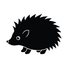 hedgehog with a speech bubble
