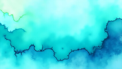 Obraz premium Title: Vibrant Abstract Watercolor Background Featuring a Mesmerizing Blend of Colors