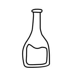Alcohol drink bottles icons