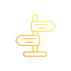 Direction vector icon