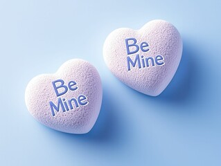 Sweetheart candies for Valentine's Day.