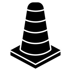 Cone Glyph Icon