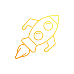 Launch vector icon