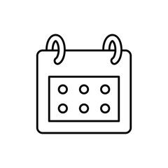 Scheduling vector icon