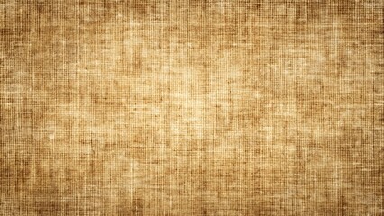 Textured Background of Light Brown Fabric with Subtle Weave Detail