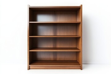 Elegant wooden bookshelf designed for modern interiors with ample storage and clean lines