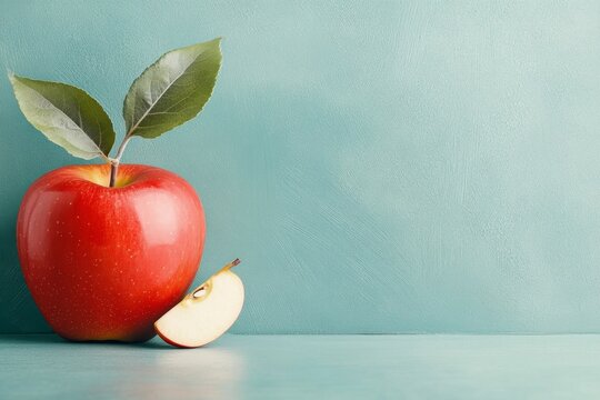A colorful apple icon next to a chalkboard outline, styled in a clean and contemporary way