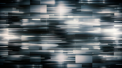 Abstract Digital Glitch Art. Lines. Patterns. and Textures