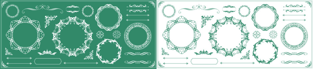 アンティークフレームセット