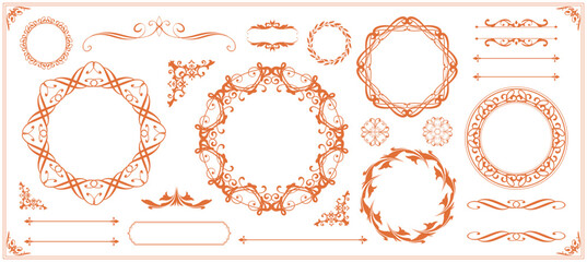 アンティークフレームセット