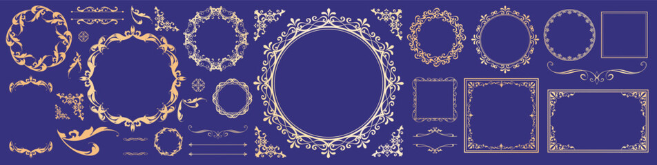 アンティークフレームセット