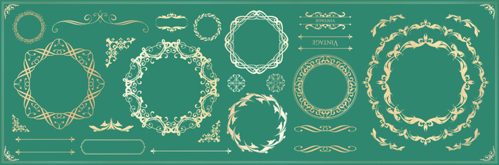 アンティークフレームセット