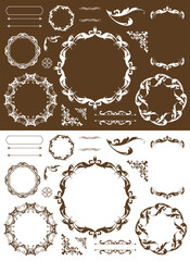 アンティークフレームセット