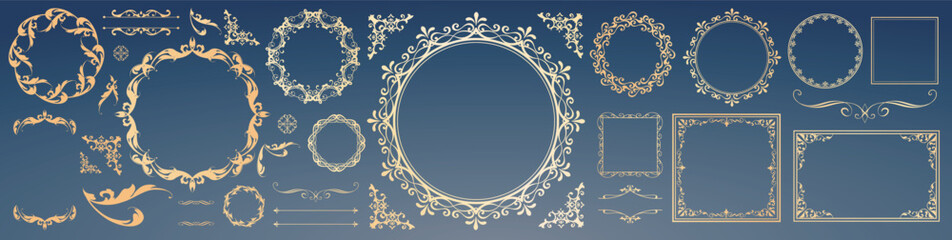 アンティークフレームセット