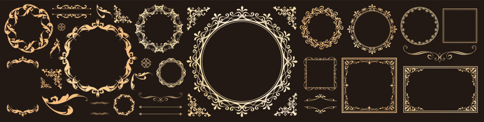 アンティークフレームセット