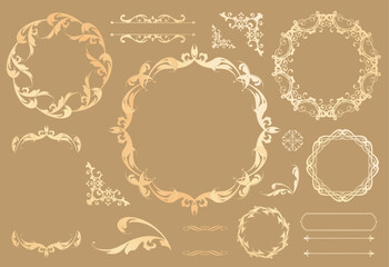 アンティークフレームセット