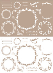 アンティークフレームセット