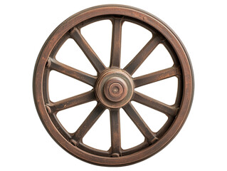 Obraz premium Vintage cart wheel