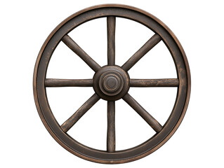 Obraz premium Vintage cart wheel