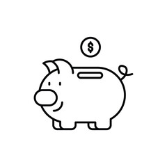 Savings vector icon