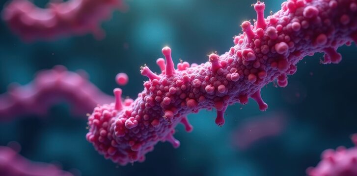 Antibody subtypes with unique structural features , molecular model, research image