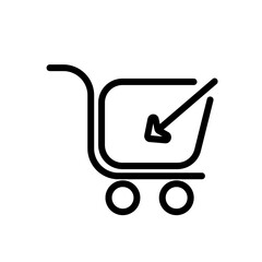 shopping vector icon