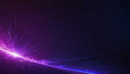 Abstract flowing neon wave purple and blue background