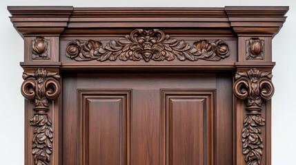 old wooden door