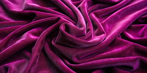 Deep Purple Velvet Fabric Textured Background for Elegant Design